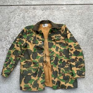 Vintage Duck Camo jacket, Large